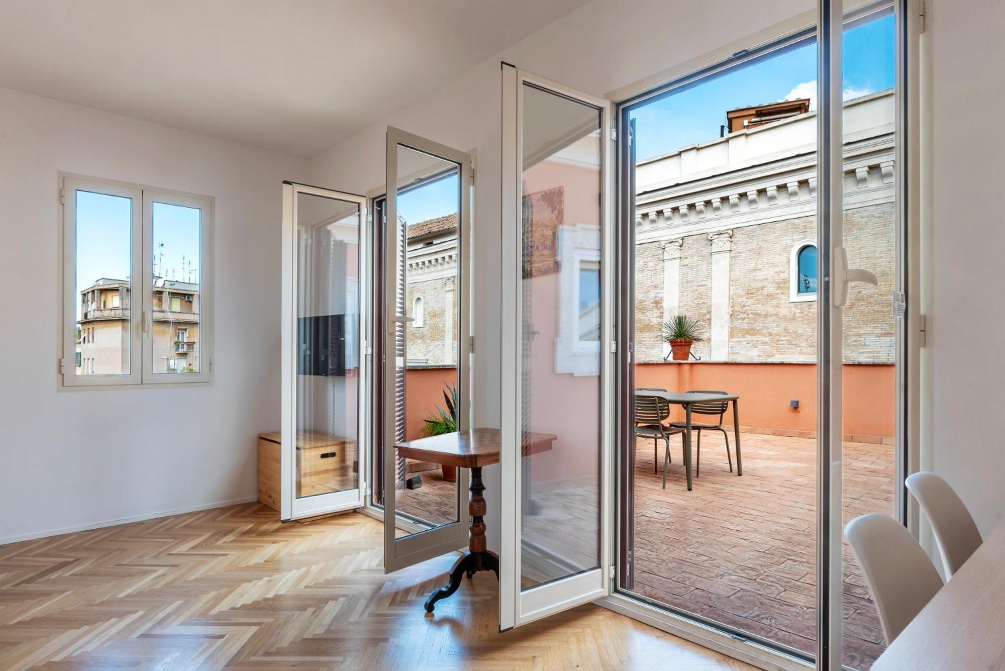 Apartment with Terrace in via del Pellegrino - FromHometoRome Buitenkant foto