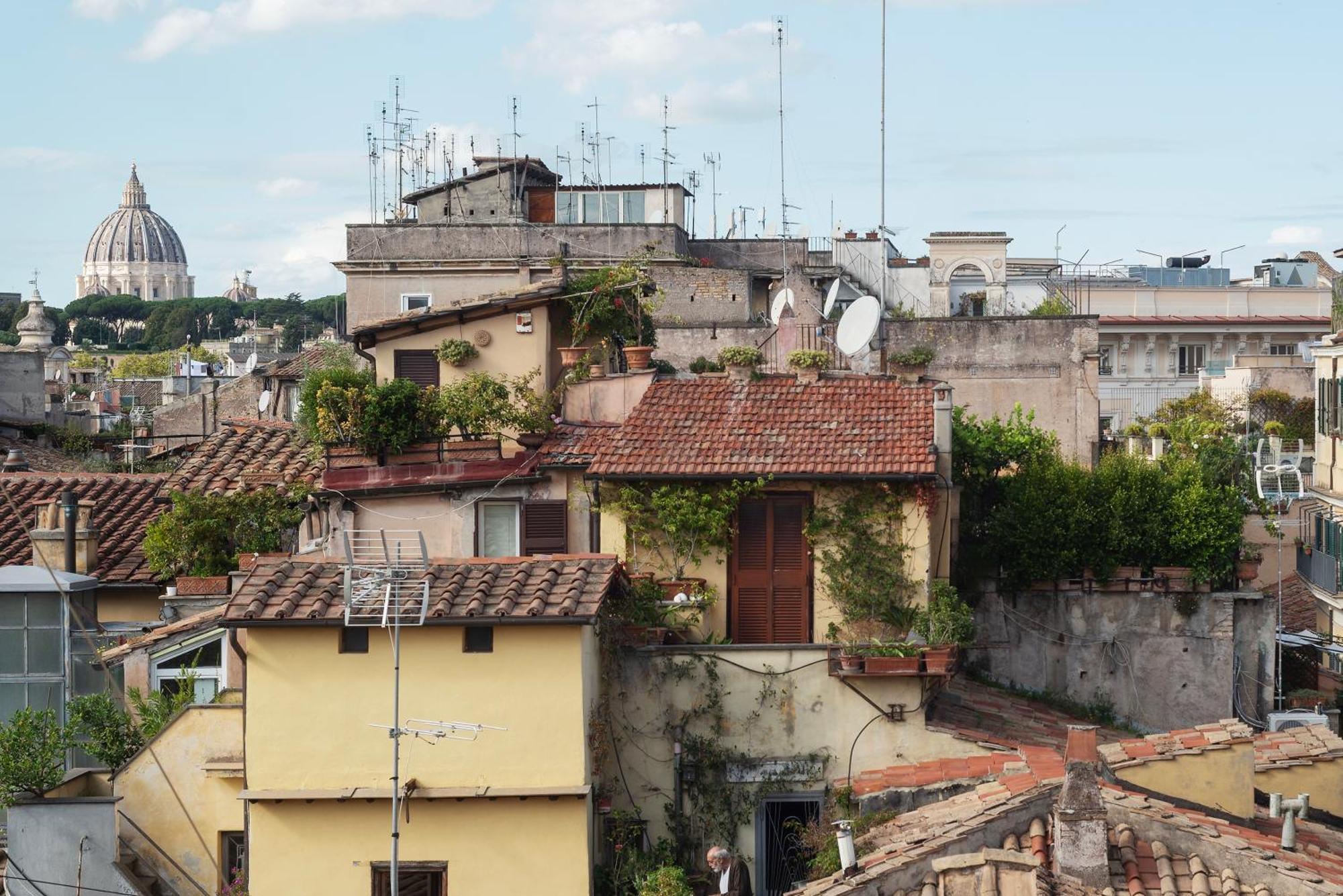 Apartment with Terrace in via del Pellegrino - FromHometoRome Buitenkant foto