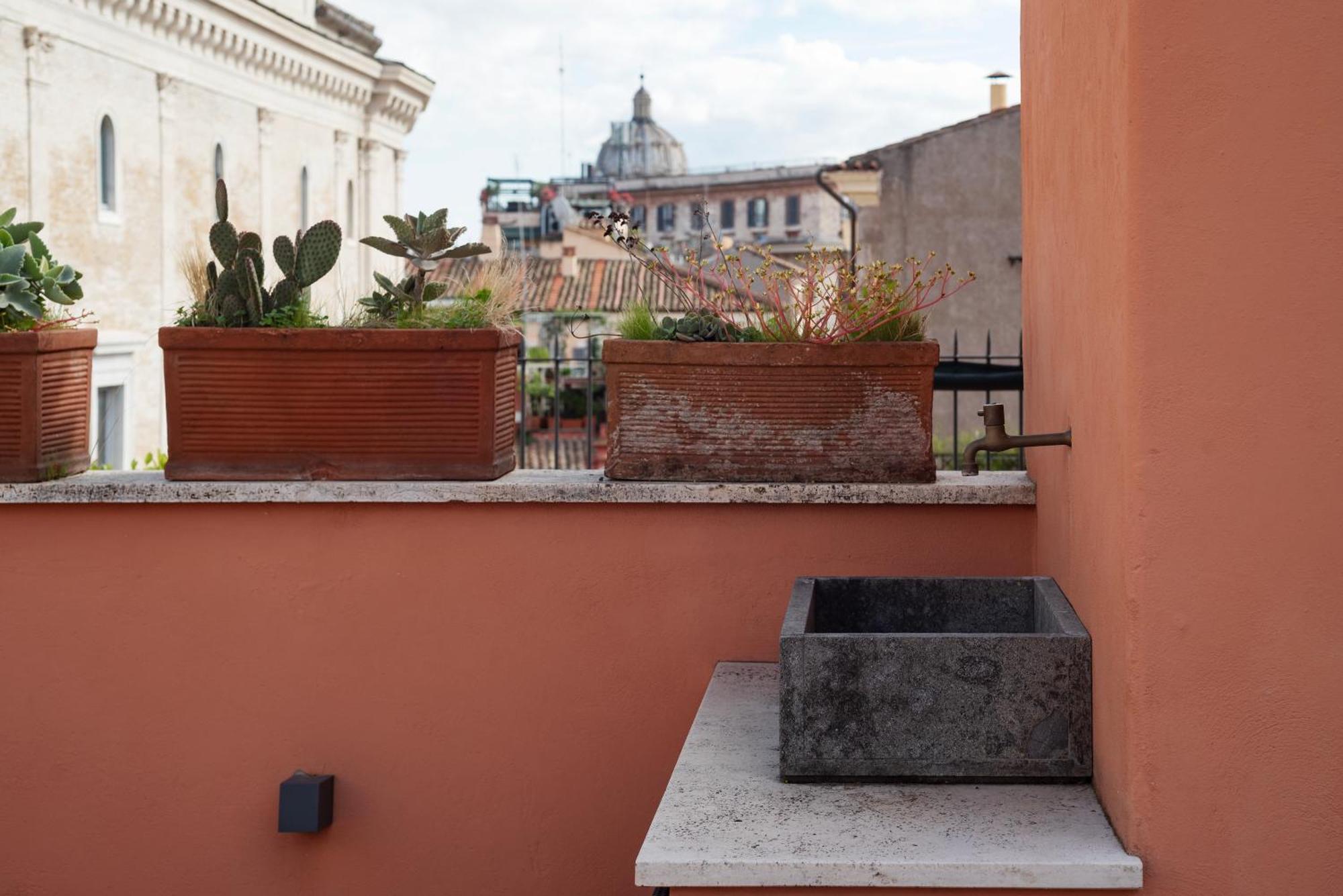 Apartment with Terrace in via del Pellegrino - FromHometoRome Buitenkant foto