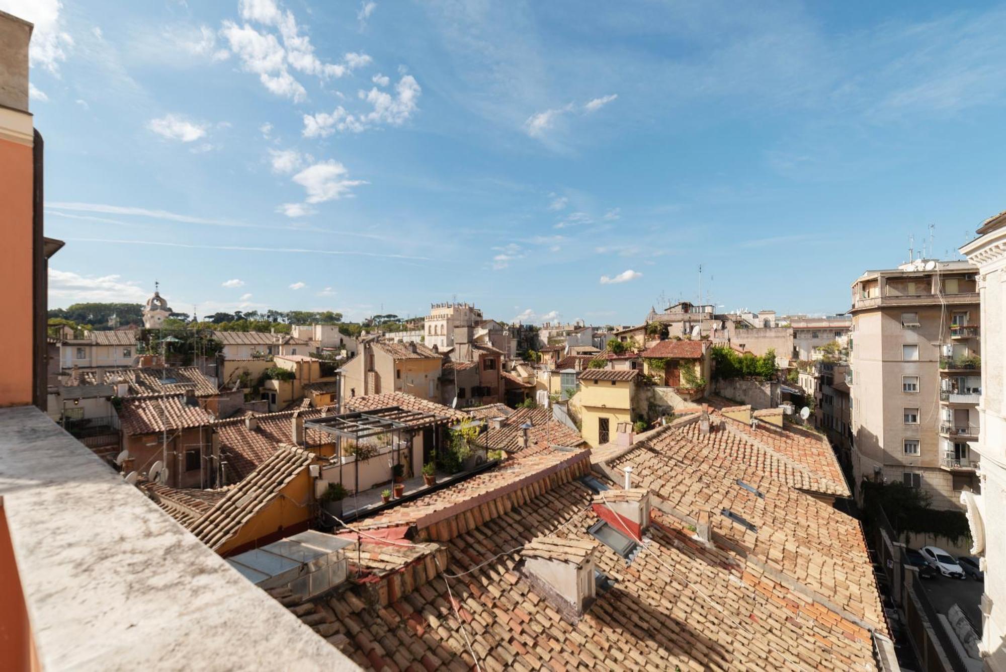 Apartment with Terrace in via del Pellegrino - FromHometoRome Buitenkant foto