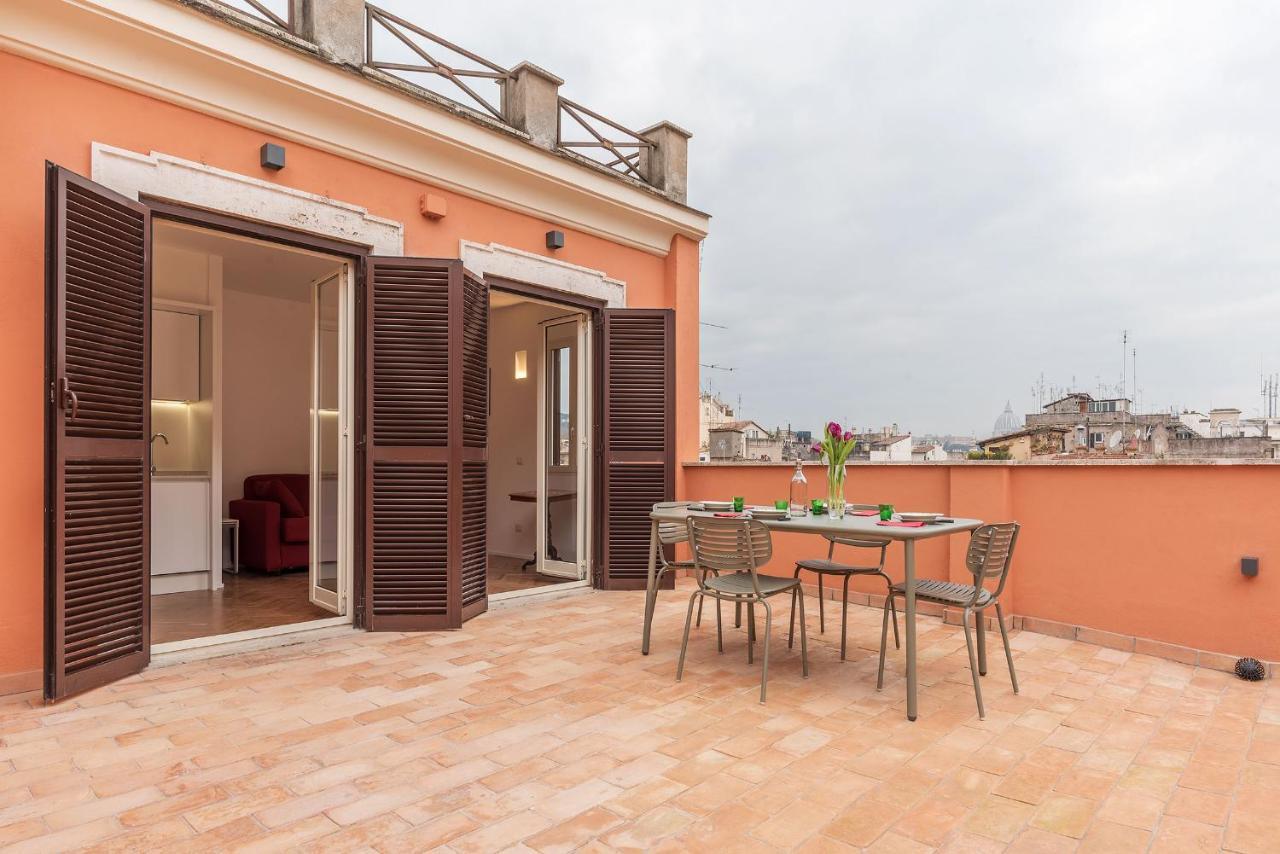 Apartment with Terrace in via del Pellegrino - FromHometoRome Buitenkant foto